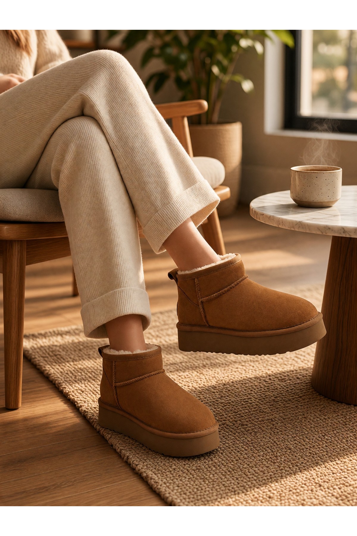 EWOLL  UGG-3191 KADIN GÜNLÜK BOT