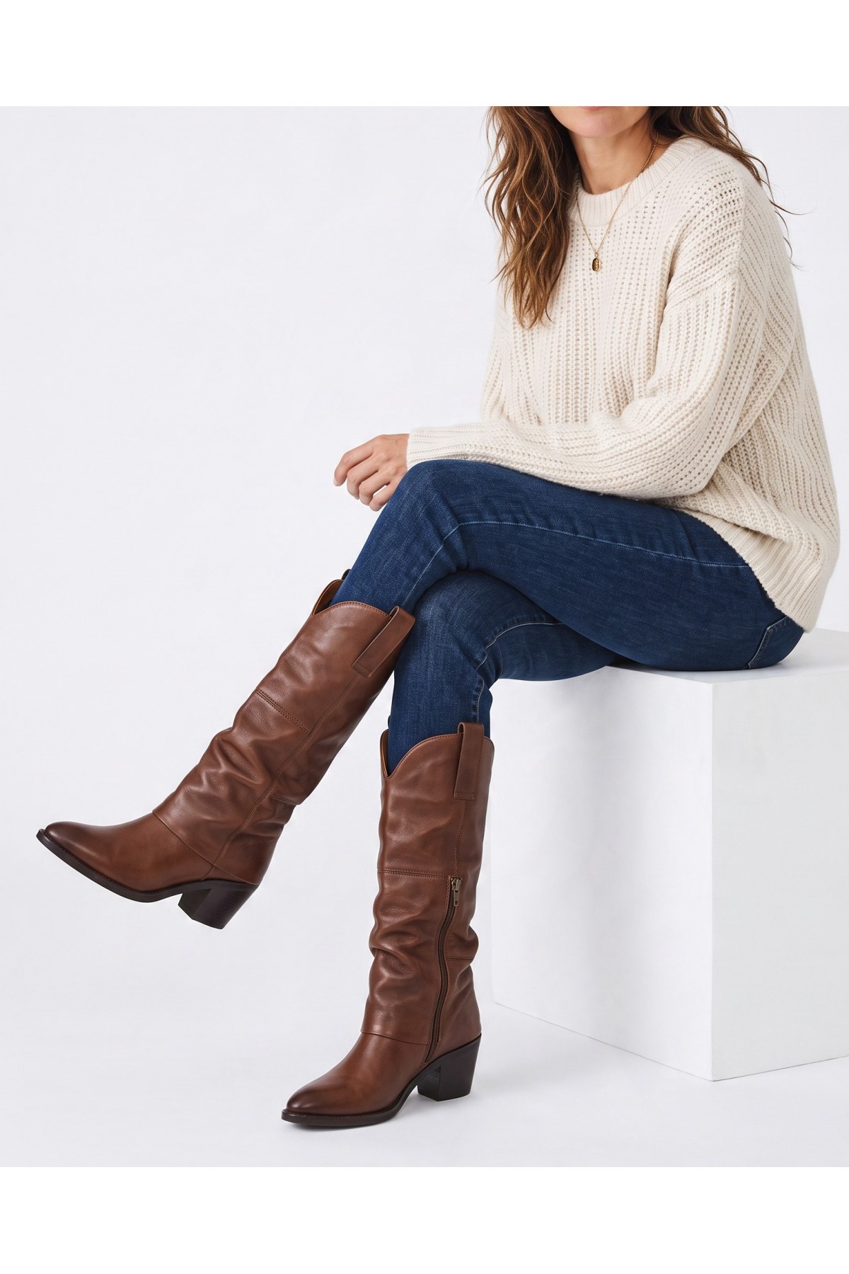ERDEMLER  SFM-12731 KADIN WESTERN ÇİZME